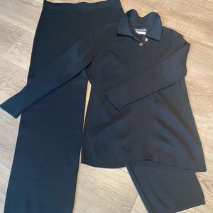 Salvatore Ferragamo - Black Lounge Set